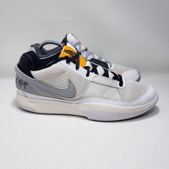 Nike Ja 1 Light Smoke Wet Cement Morant Basketball Mens Size 12 - Picture 4 of 12